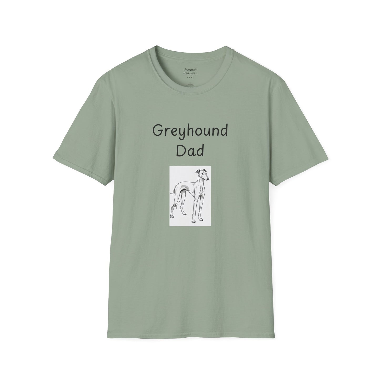 Unisex T-Shirt - "Greyhound Dad" - Dog Owner Tee