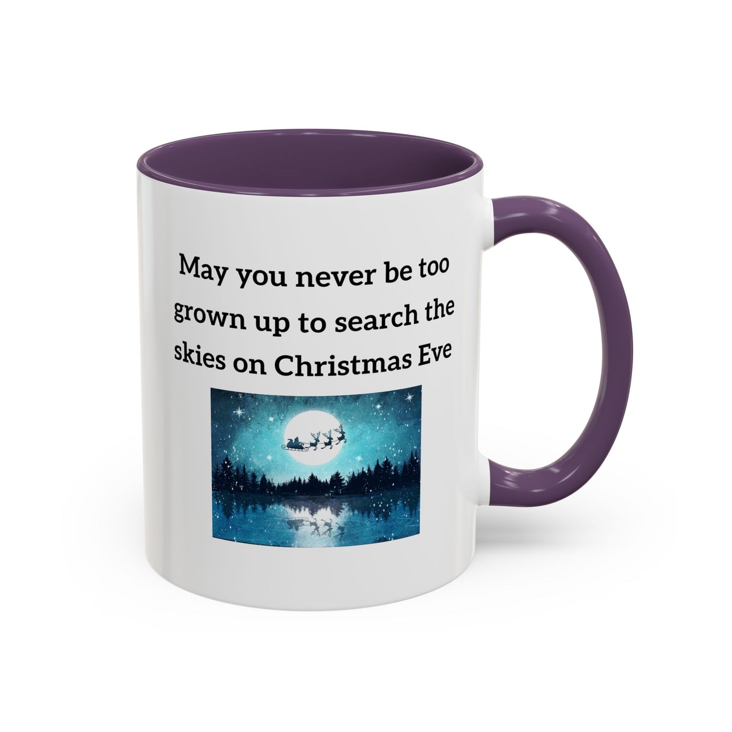 Weihnachtstasse – Zitat zum Thema „Suche den Himmel“ am Heiligabend