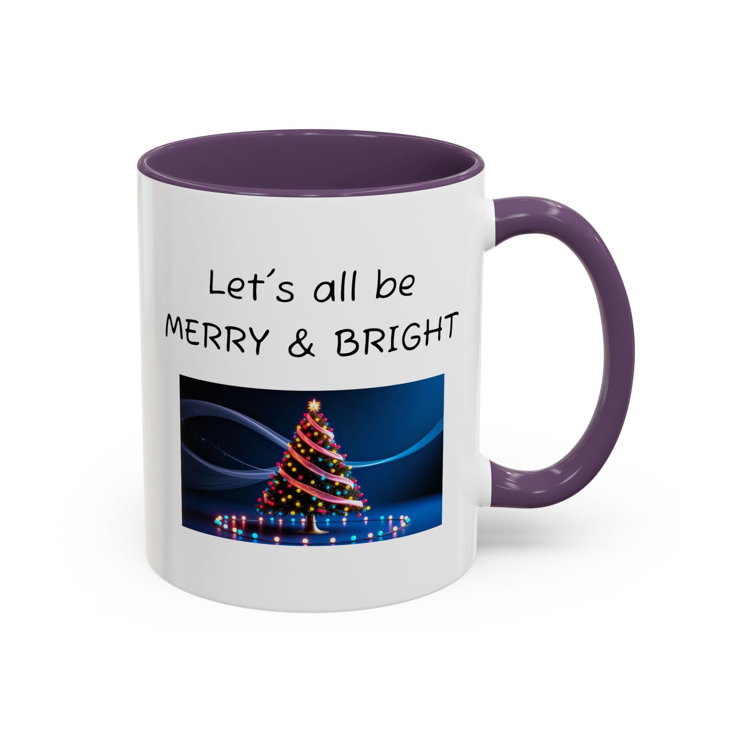 Weihnachtstasse – „Lasst uns alle fröhlich und strahlend sein!“