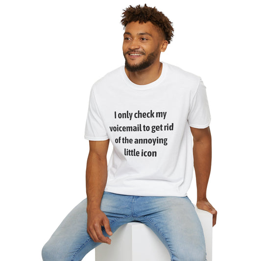 Unisex T-hemp - Snaakse stempos aanhaling