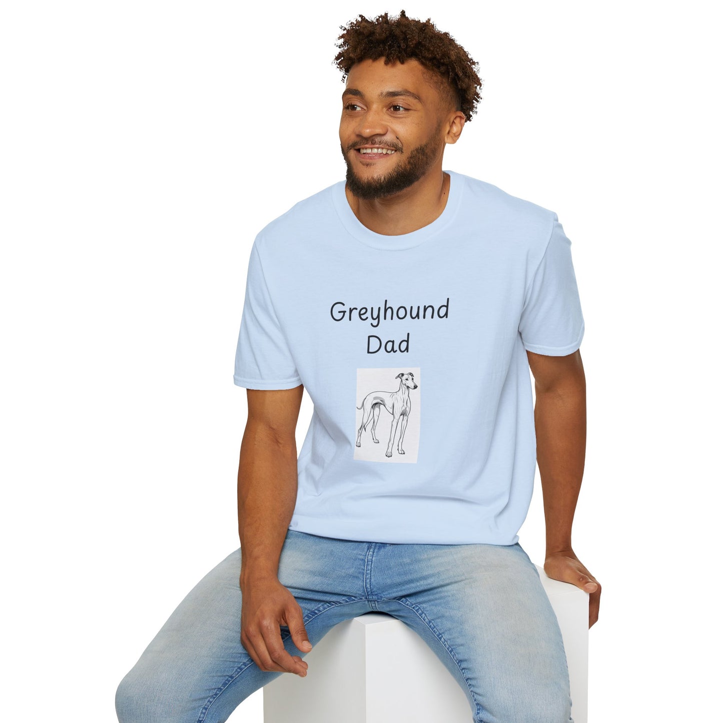 Unisex T-Shirt - "Greyhound Dad" - Dog Owner Tee