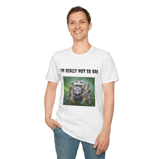 Unisex T-shirt - Humorous Spider Design