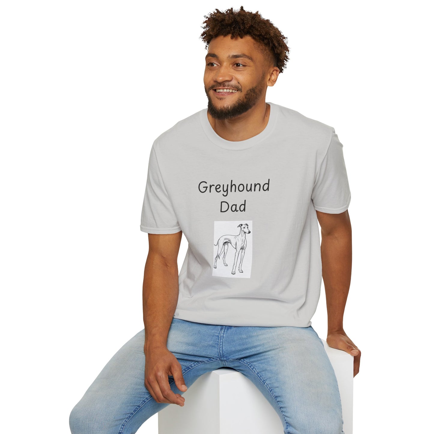 Unisex T-Shirt - "Greyhound Dad" - Dog Owner Tee