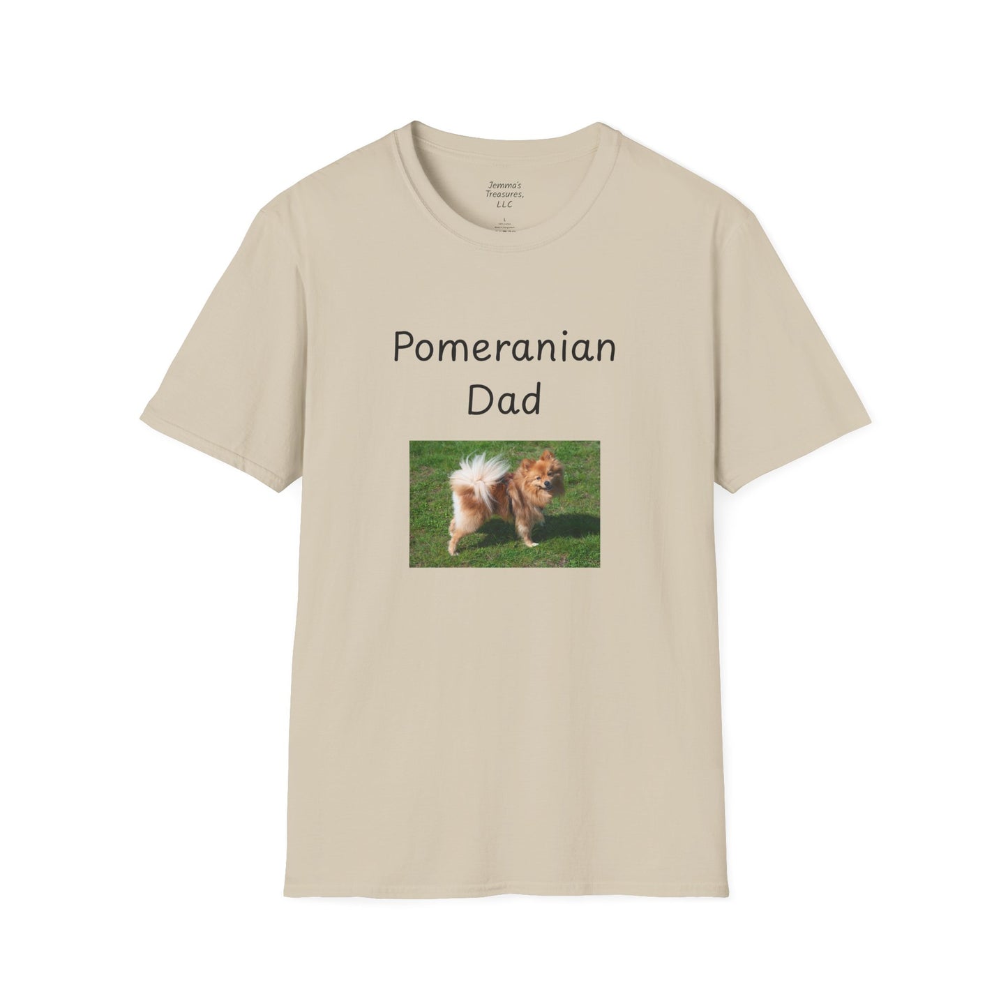 Unisex T-Shirt - "Pomeranian Dad" - Dog Owner Tee