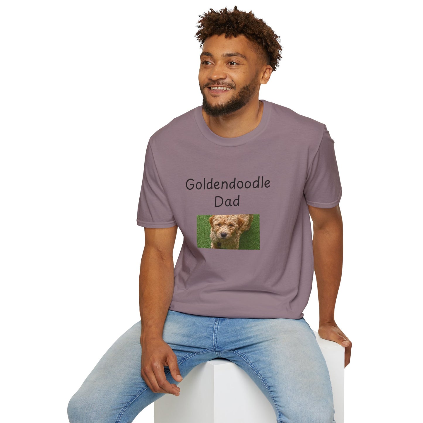 Unisex T-Shirt - "Goldendoodle Dad" - Dog Owner Tee