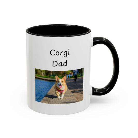 Ceramic Mug - "Corgi Dad"
