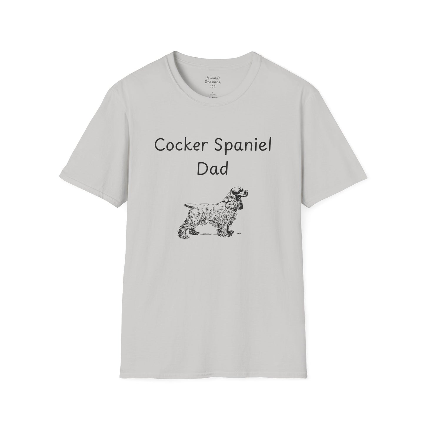 Unisex T-hemp - "Cocker Spaniel Pa" - Honde-eienaar T-hemp