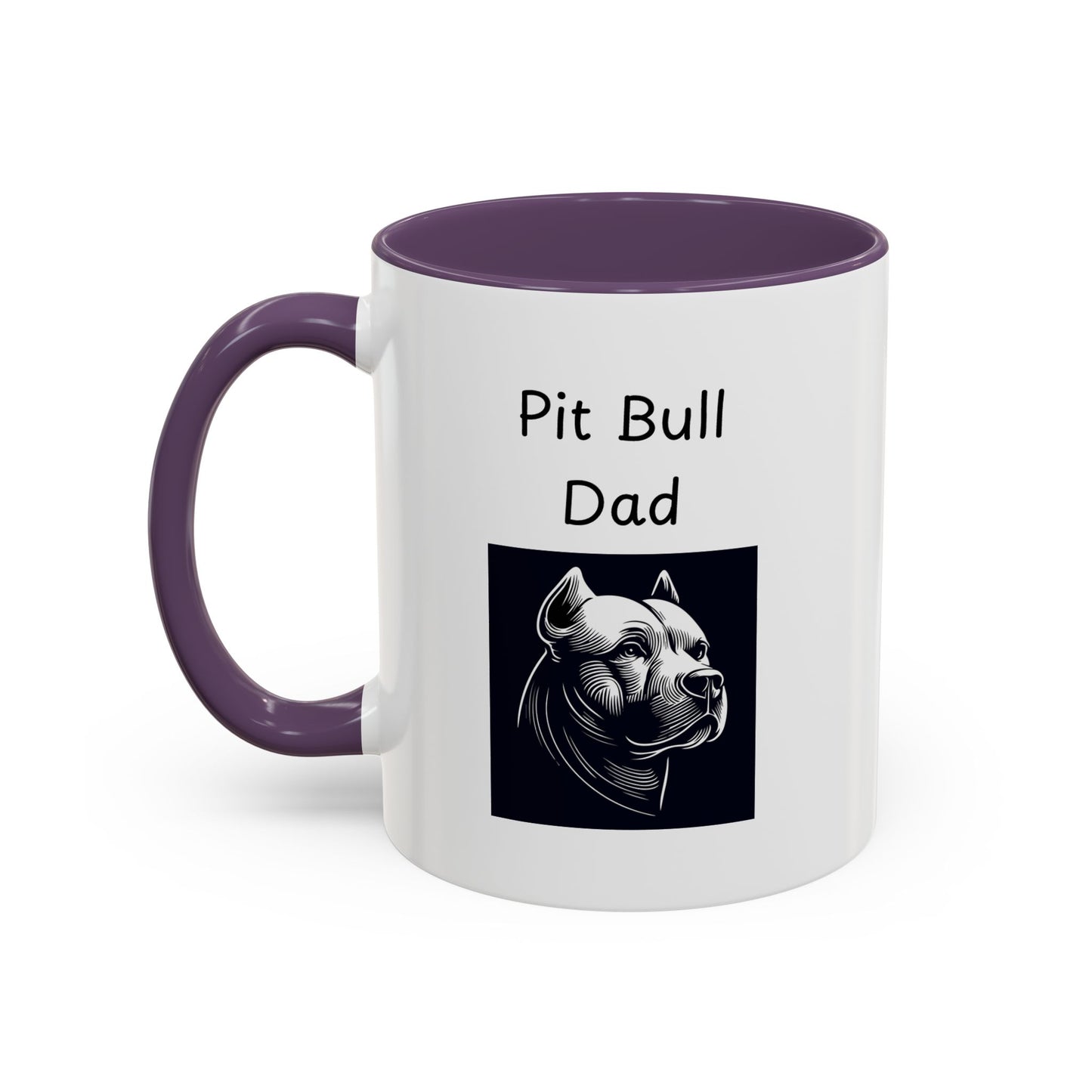 Ceramic Mug - "Pit Bull Dad"