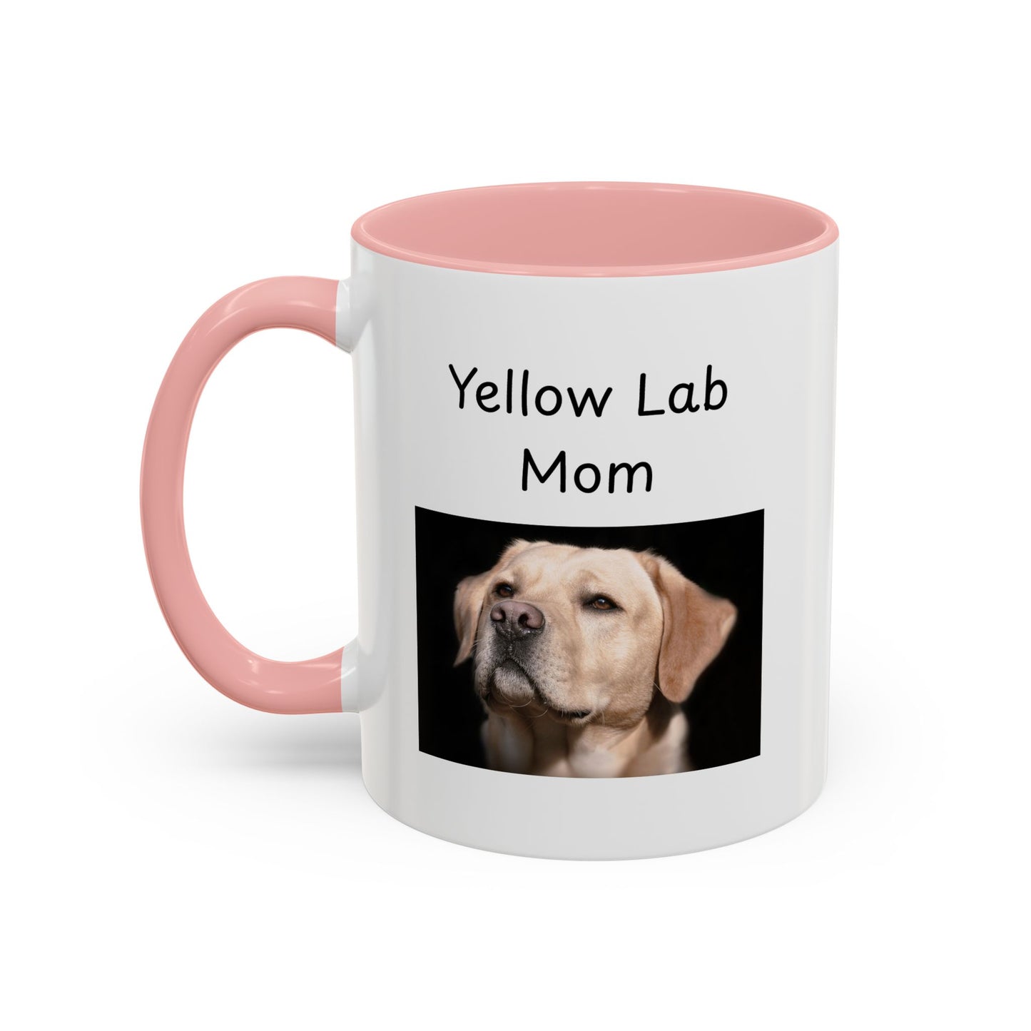 Keramiktasse – „Yellow Lab Mom“
