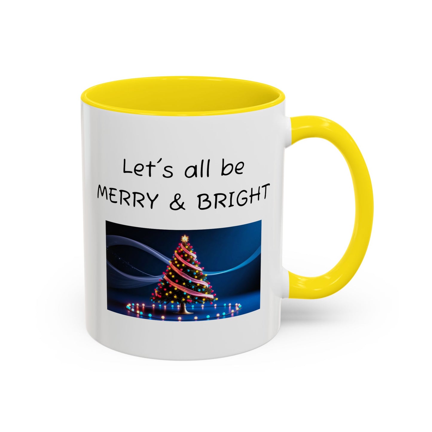 Weihnachtstasse – „Lasst uns alle fröhlich und strahlend sein!“