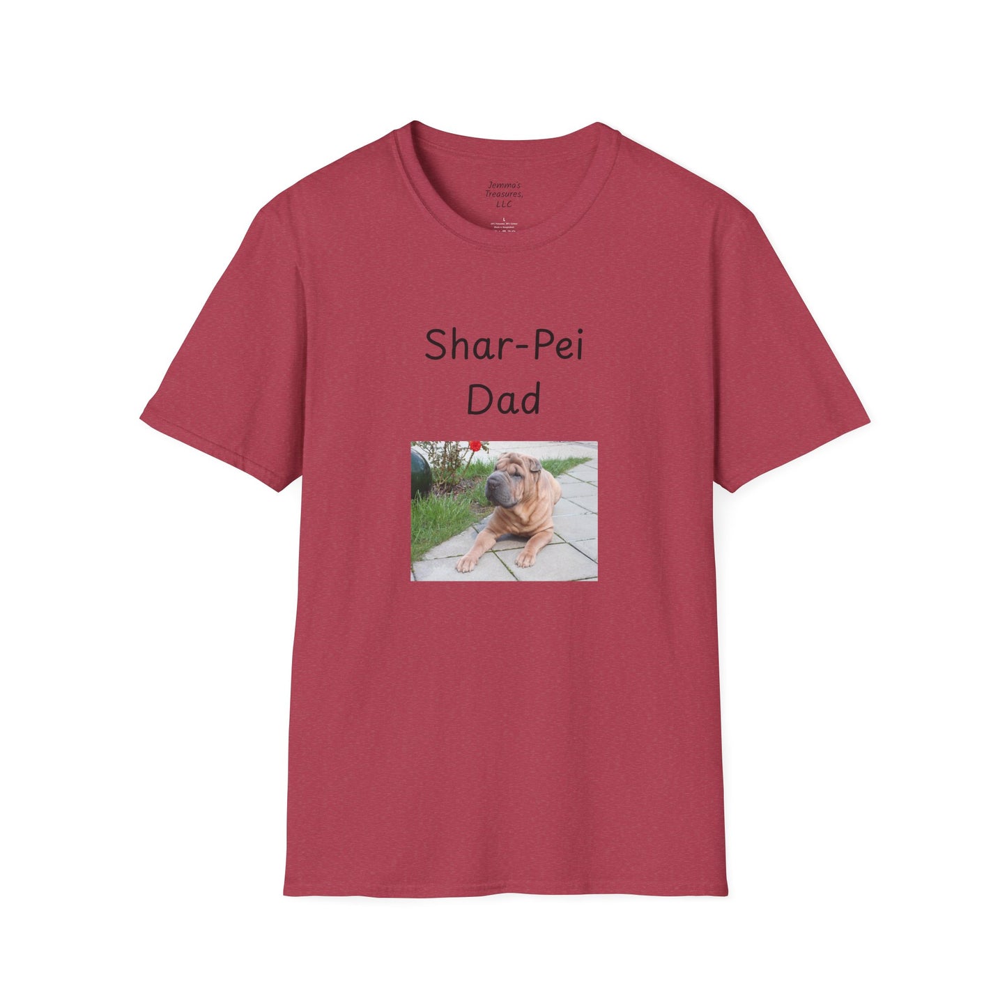 Unisex T-Shirt - "Shar-Pei Dad" - Dog Owner Tee