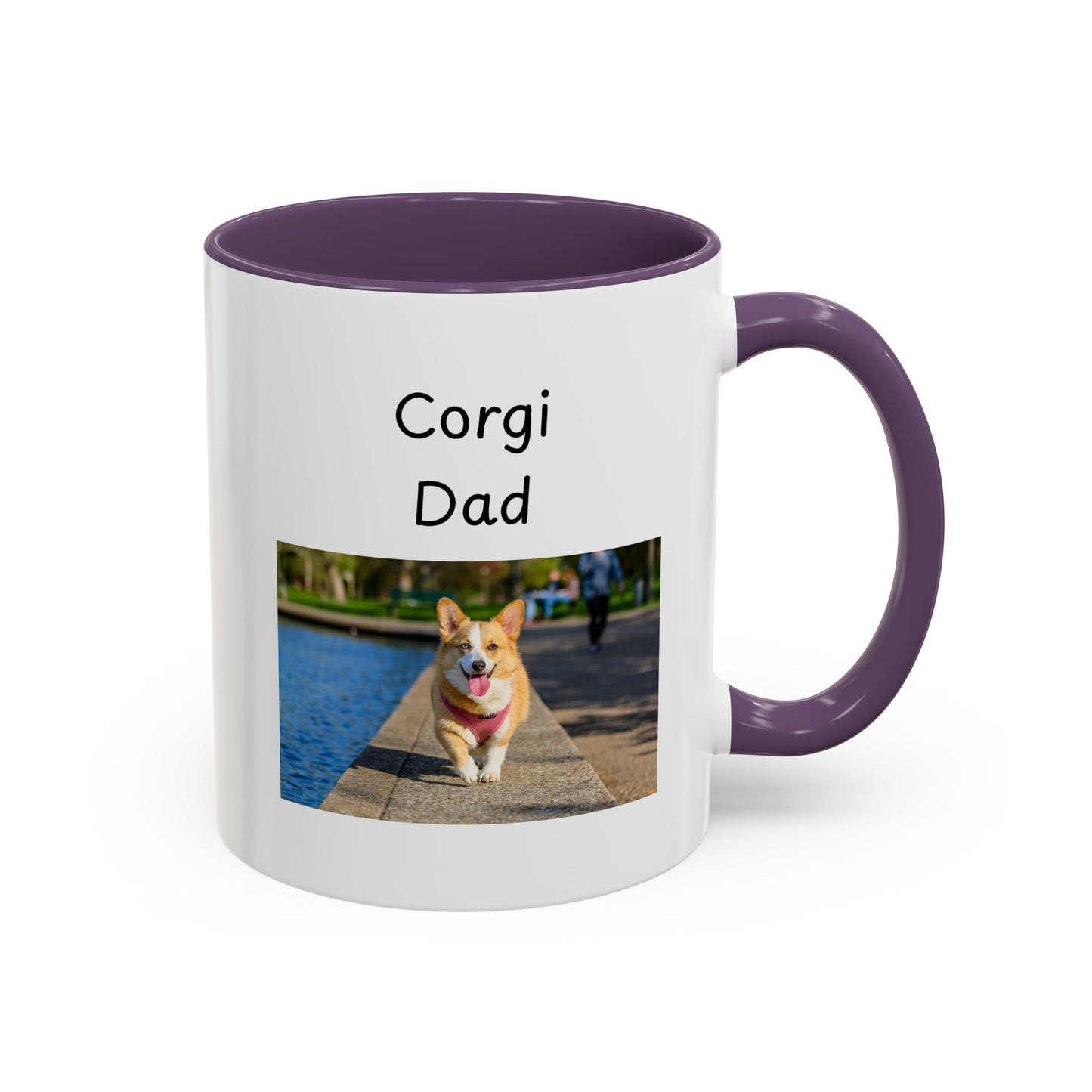 Keramiekbeker - "Corgi Pa"