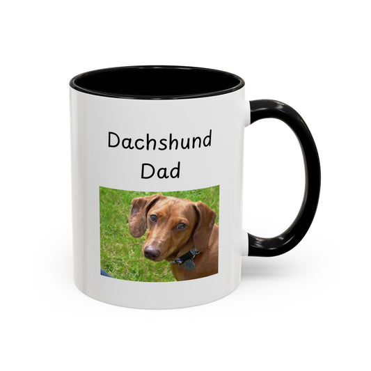 Ceramic Mug - "Dachshund Dad"
