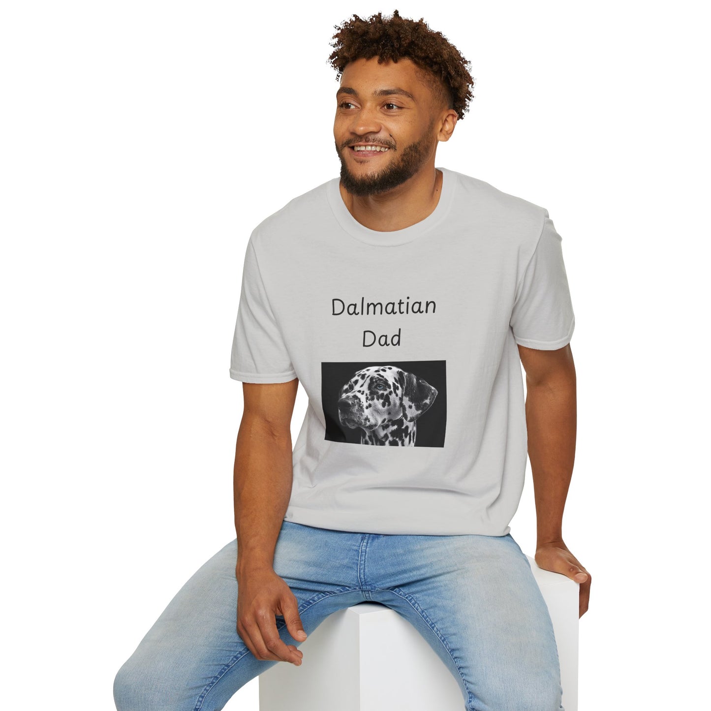 Unisex T-Shirt - "Dalmatian Dad" - Dog Owner Tee