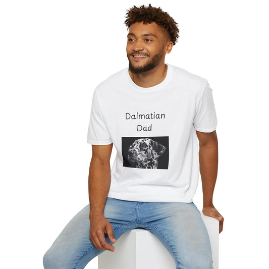 Unisex T-Shirt - "Dalmatian Dad" - Dog Owner Tee