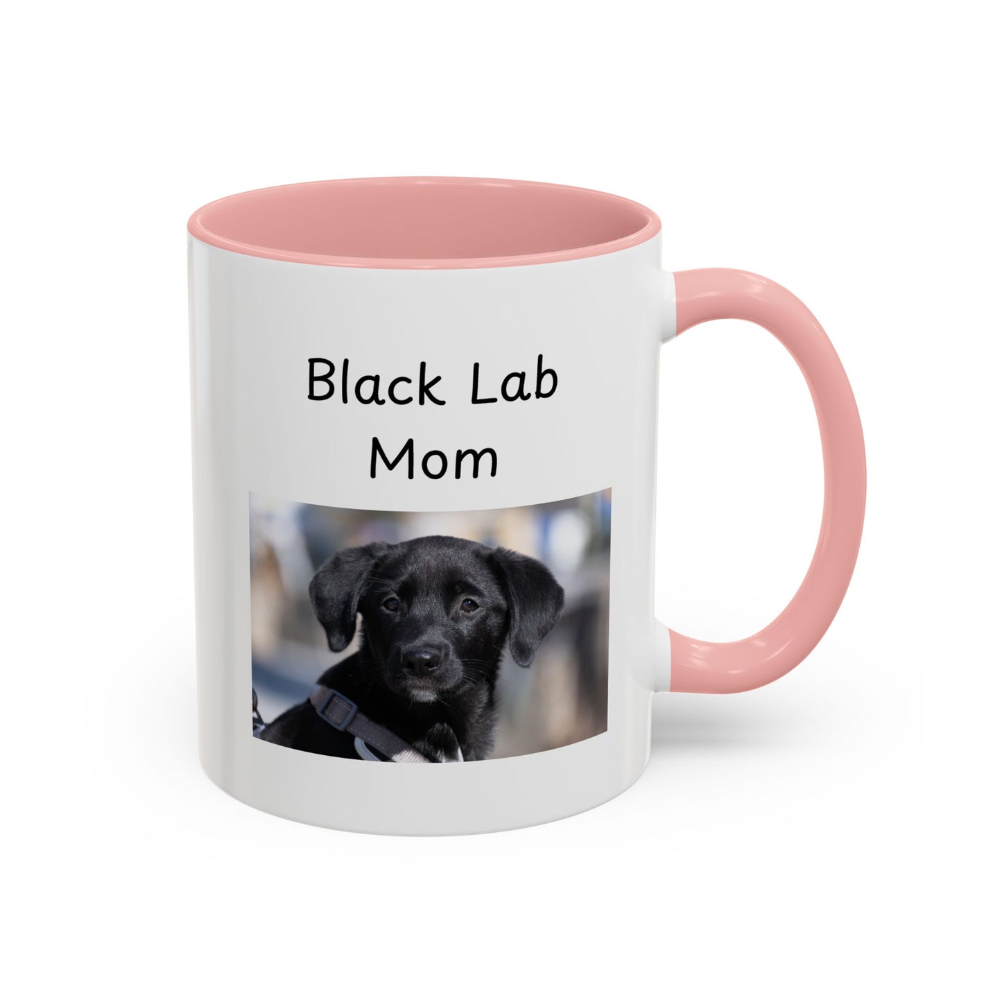 Keramiktasse – „Black Lab Mom“
