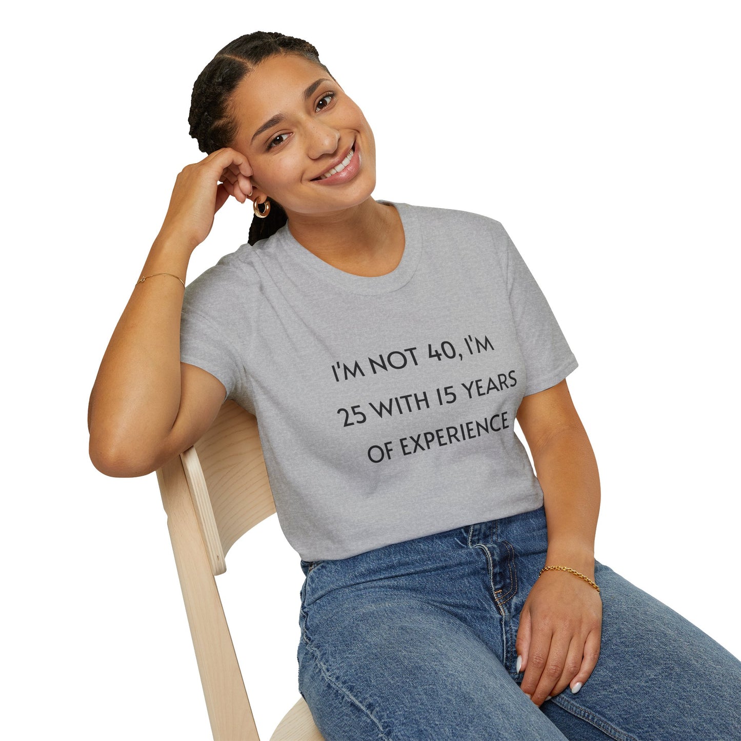 Unisex T-shirt - Funny 40 Years Of Age Quote
